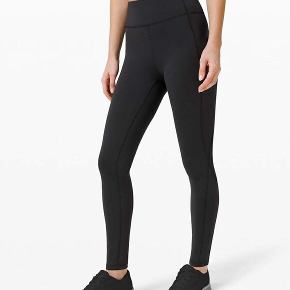 High Waist Yoga Pants with Pockets, Leggings with Pockets, Tum - Picture 4 of 13